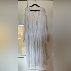Joe Fresh White Gauze Dress - 3x - Never Worn